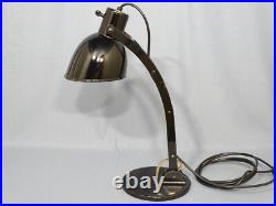 Art Deco Table Lamp Enamel Shade Rotary Switch Bauhaus Era