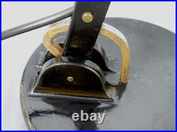Art Deco Table Lamp Enamel Shade Rotary Switch Bauhaus Era