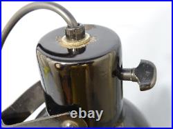 Art Deco Table Lamp Enamel Shade Rotary Switch Bauhaus Era