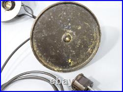 Art Deco Table Lamp Enamel Shade Rotary Switch Bauhaus Era