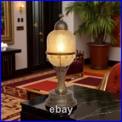 Art Deco Table Lamp HABSBURG Unique 1910 Antique Brass, Original
