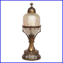 Art Deco Table Lamp HABSBURG Unique 1910 Antique Brass, Original