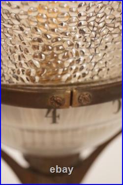 Art Deco Table Lamp HABSBURG Unique 1910 Antique Brass, Original