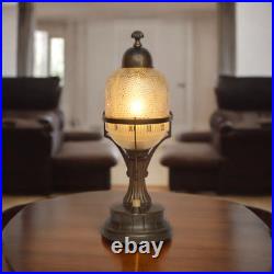 Art Deco Table Lamp HABSBURG Unique 1910 Antique Brass, Original