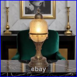 Art Deco Table Lamp HABSBURG Unique 1910 Antique Brass, Original