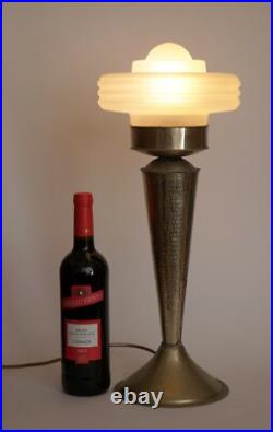 Art Deco Table Lamp SAN DIEGO Unique Piece Brass Lamp Light