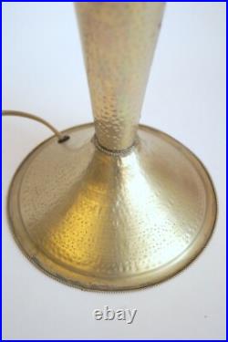 Art Deco Table Lamp SAN DIEGO Unique Piece Brass Lamp Light