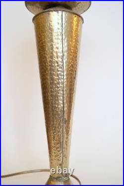 Art Deco Table Lamp SAN DIEGO Unique Piece Brass Lamp Light