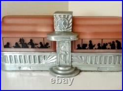 Art Deco Train Car Diner Lamp