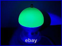 Art Deco Uranium Glass Lamp