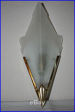 Art Deco Wall Lamp Wandlampe Barovier Style Iceglass sconces Murano Appliques