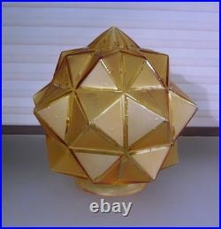 Art Deco Walther & Sohne Glass Table Lamp 1930s Read