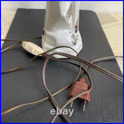 Art Deco porcelain night light Woman with short hair Perfume burner 1930