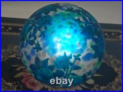 Art Nouveau Style Emile Galle Blown glass Desk lamp light US Duty Free