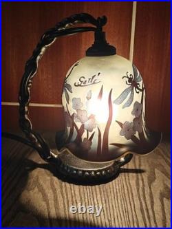 Art Nouveau Style Emile Galle night light US Duty Free
