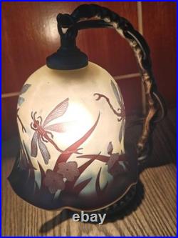 Art Nouveau Style Emile Galle night light US Duty Free