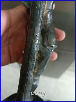 Art Nouveau Table Lamp Metal Brass Bronze Art Deco