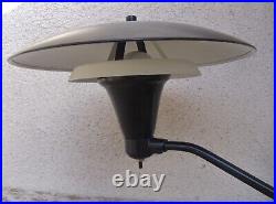 Art Specialty Mid Century Black Flying Saucer Desk Lamp