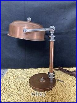 Art deco Streamline Desk Or Side Table Lamp Moderne