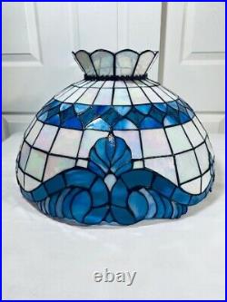 Arts and Crafts, Art Nouveau, Art Deco LEADED GLASS, STAINED GLASS LAMP SHADE