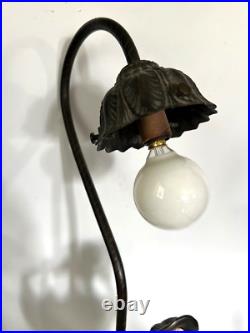 Artur Rubinstein Foundry Vienna Art Deco Lady Dancing Lamp 16 Tall Figure