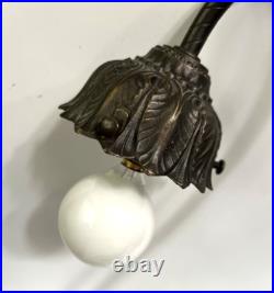 Artur Rubinstein Foundry Vienna Art Deco Lady Dancing Lamp 16 Tall Figure