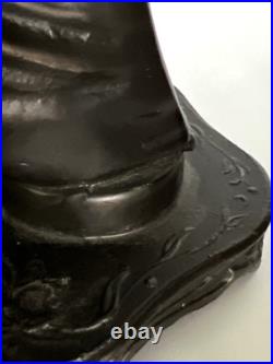 Artur Rubinstein Foundry Vienna Art Deco Lady Dancing Lamp 16 Tall Figure