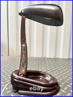 Authentic JUMO Bolide Bakelite Lamp Art Deco / Streamline 1940