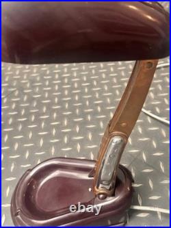 Authentic JUMO Bolide Bakelite Lamp Art Deco / Streamline 1940