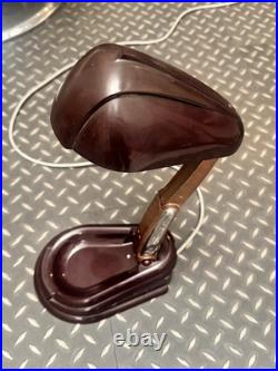 Authentic JUMO Bolide Bakelite Lamp Art Deco / Streamline 1940