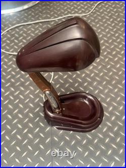 Authentic JUMO Bolide Bakelite Lamp Art Deco / Streamline 1940