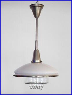 BAUHAUS LAMP P4 ART DECO COMPLETE Circa 30 OTTO MÜLLER SISTRAH LIGHT CEILING