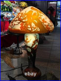 BIG Emile Galle lamp(USA tax-exempt.)