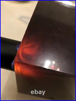 Bakelite Catalin cherry Amber Art deco vintage Lamp Foot 2190gr