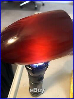 Bakelite Catalin cherry Amber Art deco vintage Lamp foot 562gr