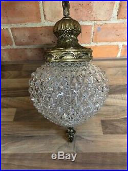 Beautiful Art Deco brass Gilded Metal ceiling lamp Light Mount And Shade