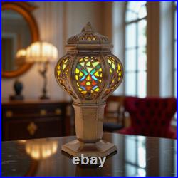 Beautiful Delicate Art Deco Table Lamp MARRAKESCH Tiffany Lamp