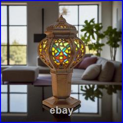 Beautiful Delicate Art Deco Table Lamp MARRAKESCH Tiffany Lamp