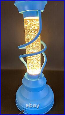 Beautiful Super Rare Lava Glitter Lamp Table Desk Lamp Lava Lite MCM Art Deco