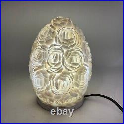 Boho Sea Shell Lamp Rose Oval 15cm Handmade Bali