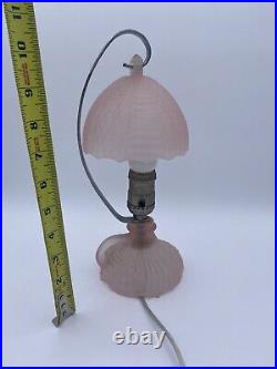 Boudoir Lamp Pink art Deco