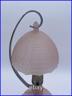 Boudoir Lamp Pink art Deco