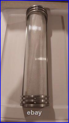 Boyd Lighting C9810 Vintage Art Deco Skyscrapper Wall Sconce Type T Lamp, Glass