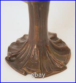 Bronze Art Deco Table Lamp L'Étoile Rouge Unique