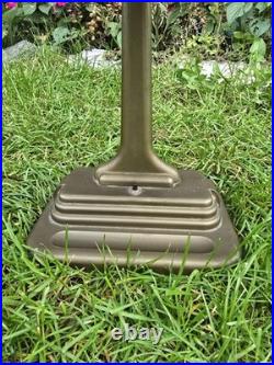 Bronze Colored Art Deco Metal Desk Lamp, 1930s