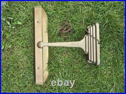 Bronze Colored Art Deco Metal Desk Lamp, 1930s