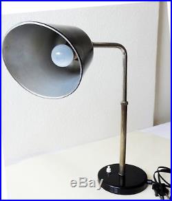 Bünte und Remmler Goethe Christian Dell Desk Lamp Art Deco Bauhaus