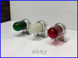 Christmas Holiday Wall Art Deco Marine Aluminum Wall Mount Lamp Fixture Set of 3