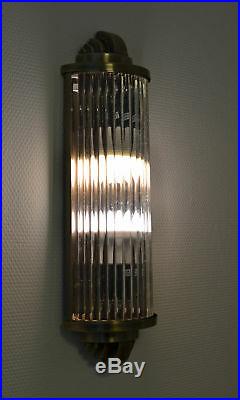 Cinema Light Art Deco Wall Lamp Wall Light Classic Light Kinolampe Glass Rods