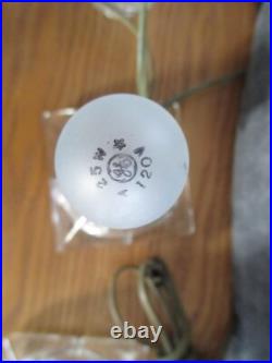 Circa 1930's Art Deco Skyscraper Boudoir Lamp Pair